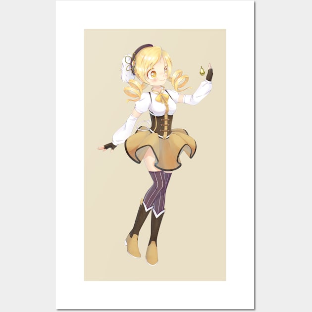 Tomoe Mami Wall Art by PatchNpaw